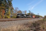 Norfolk Southern train 33A heads west with 4946 leading.